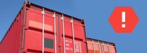 shipping container scam warning