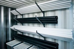 shipping container racking systems