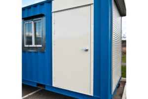 shipping container personnel door